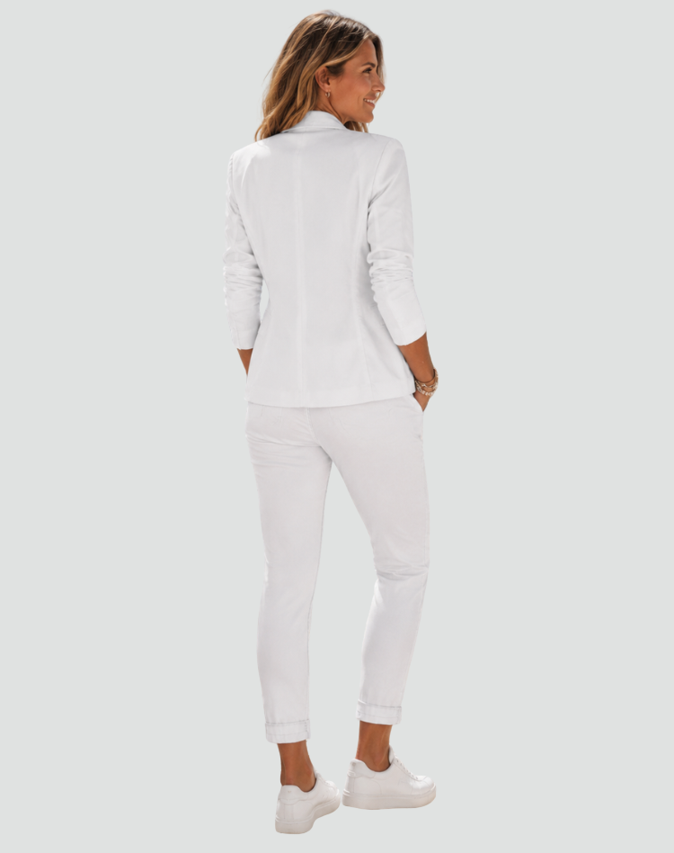 Wygodny sportowy garnitur damski blazer i spodnie jogger