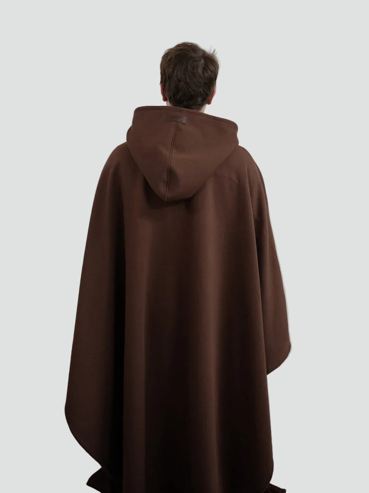 Couverture poncho chaude avec capuche unisexe en polaire douce