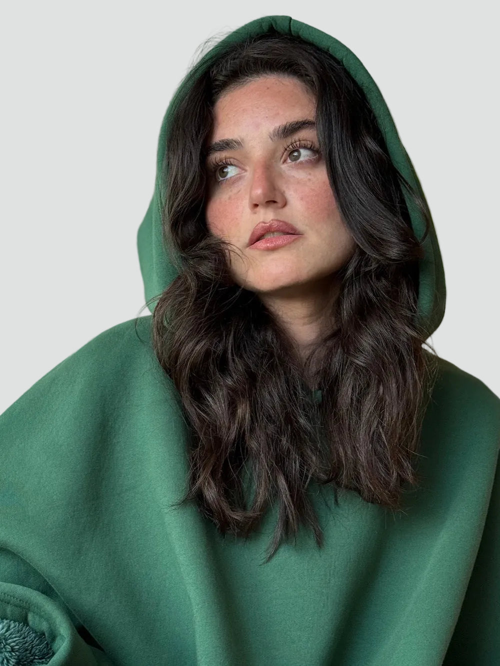 Couverture poncho chaude avec capuche unisexe en polaire douce