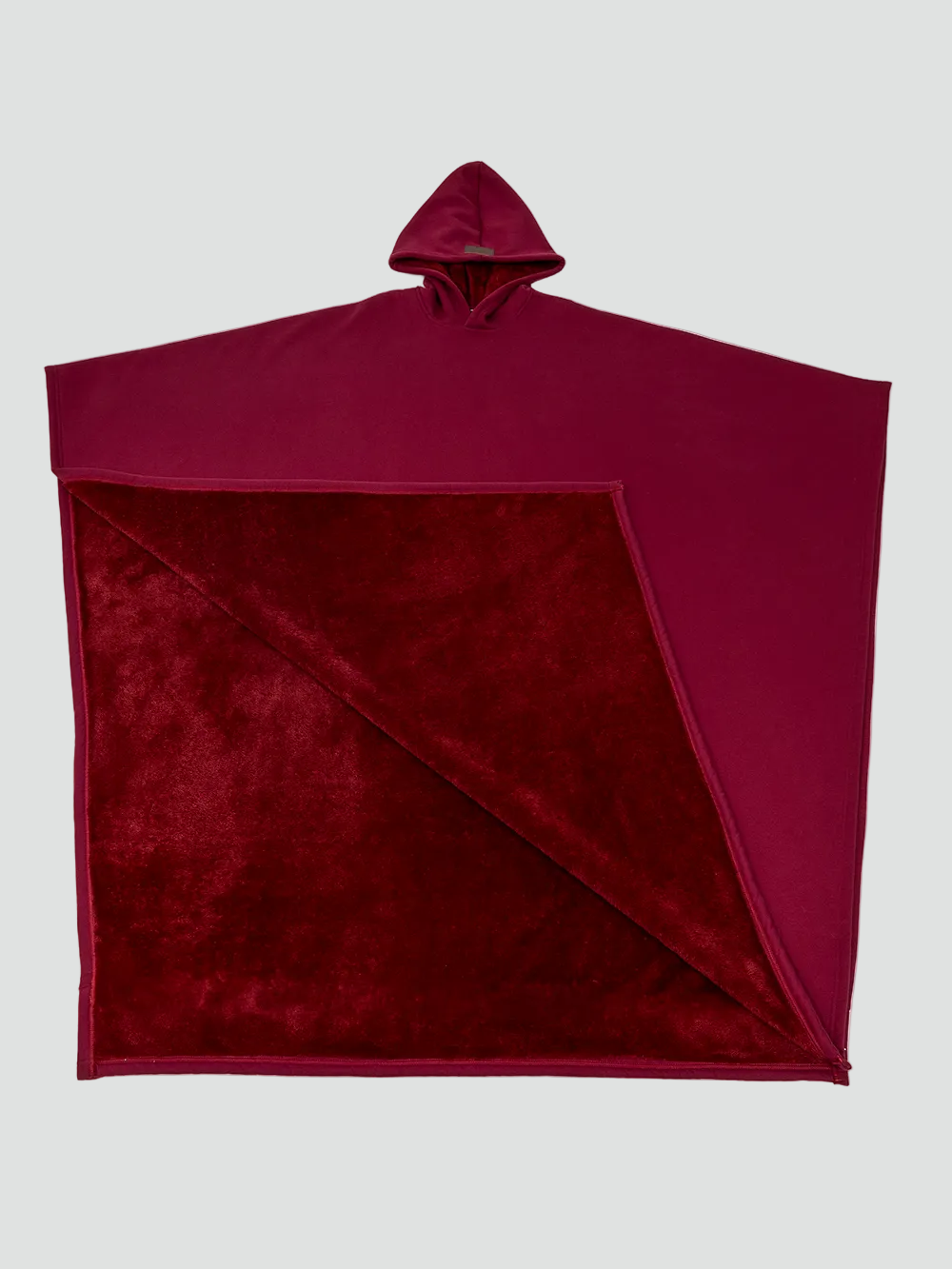 Couverture poncho chaude avec capuche unisexe en polaire douce