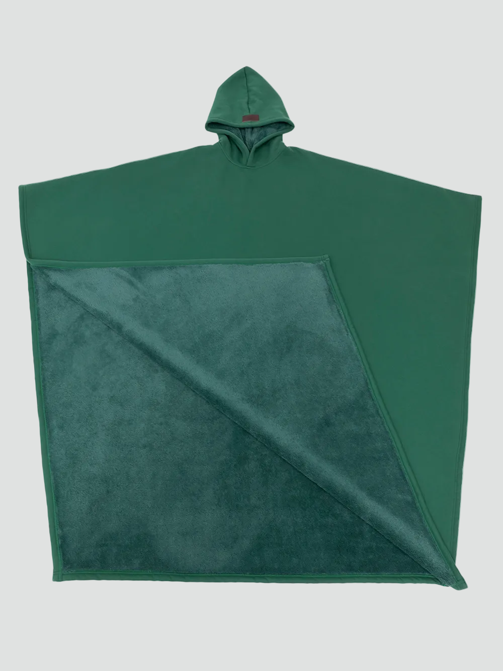 Couverture poncho chaude avec capuche unisexe en polaire douce