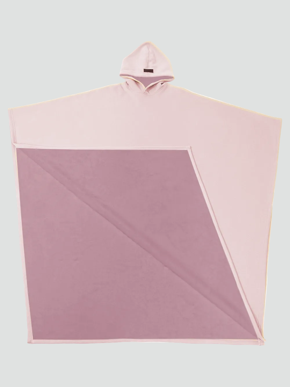 Couverture poncho chaude avec capuche unisexe en polaire douce