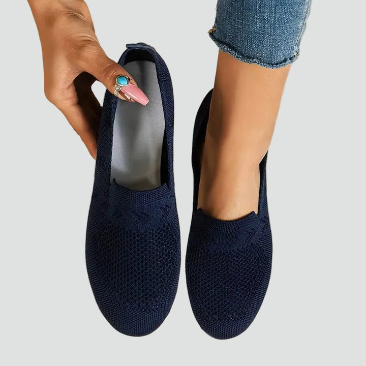 Orthopedische dames instapschoenen lichtgewicht ademend voor wandelen