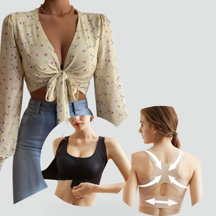 Soutien-gorge pour femme avec maintien ergonomique et confort sculptant