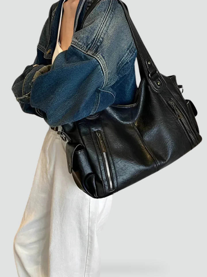 Dameshandtas met comfortabele handgreep