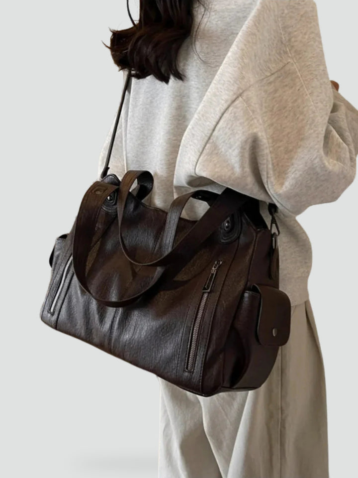 Dameshandtas met comfortabele handgreep