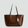 Sac à main pour femme avec grande capacité et finition en cuir