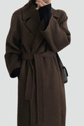 Oversize damesjas met ceintuur in de taille voor elke dag