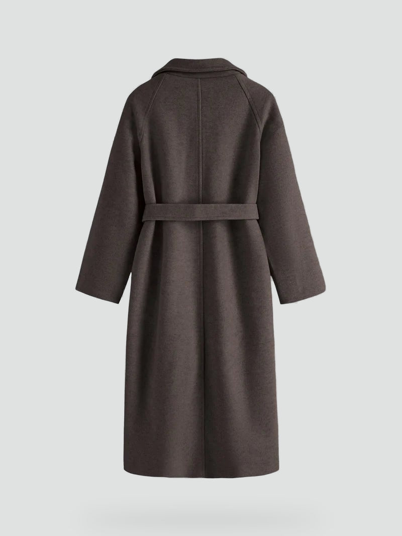 Oversize damesjas met ceintuur in de taille voor elke dag