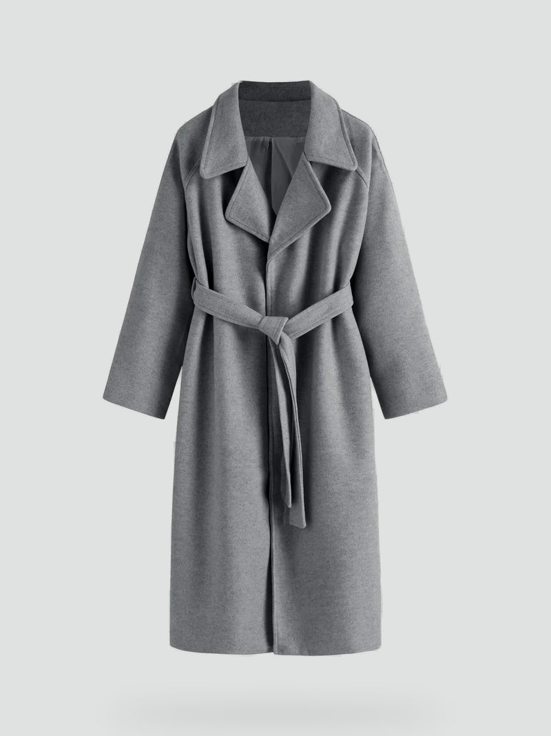 Oversize damesjas met ceintuur in de taille voor elke dag