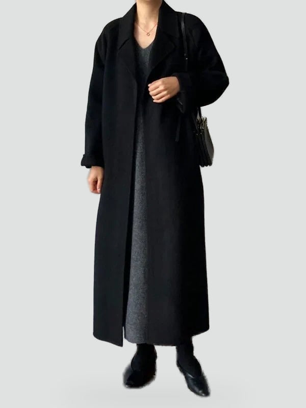 Oversize damesjas met ceintuur in de taille voor elke dag
