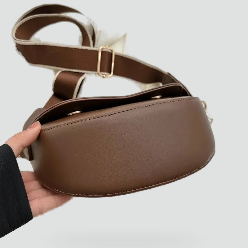 Elegancka torebka damska z regulowanym paskiem typu schoudertas