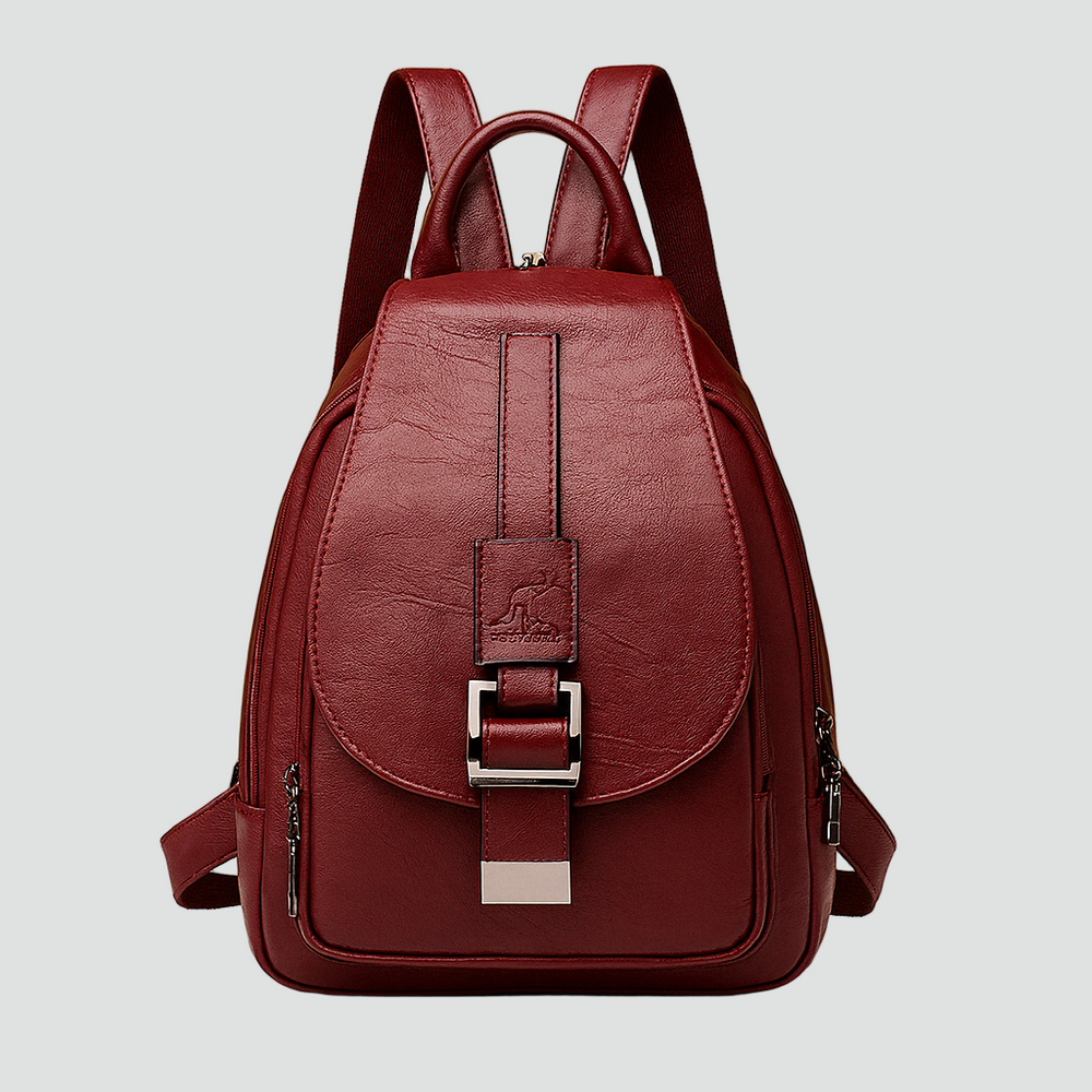 Sac à dos féminin en cuir élégant pour la ville et le quotidien
