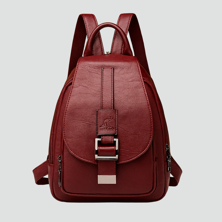 Sac à dos féminin en cuir élégant pour la ville et le quotidien