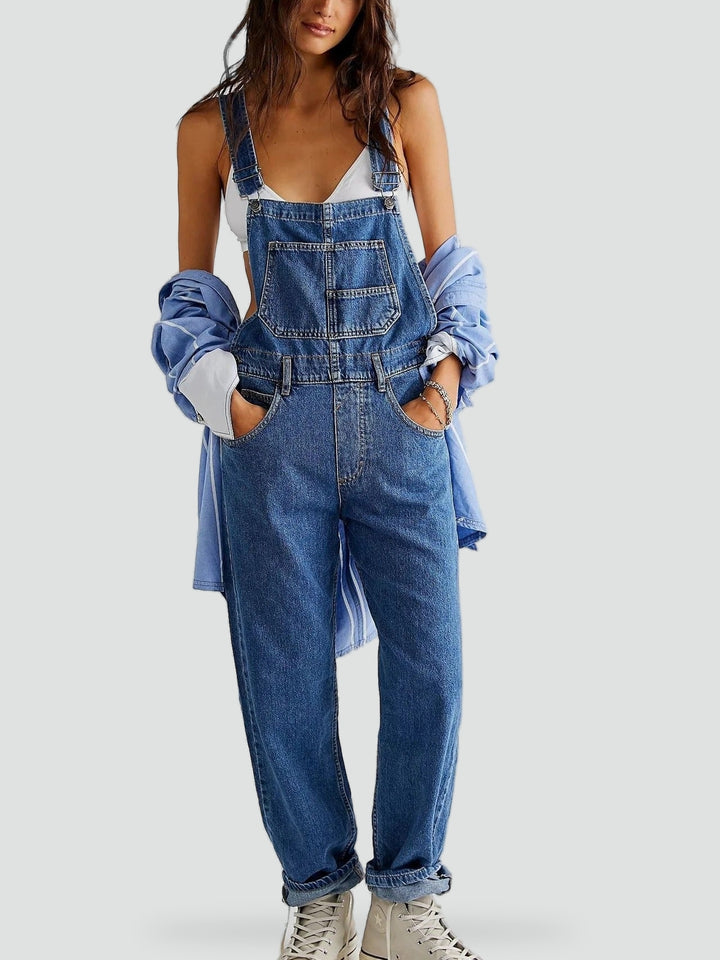Combinaison en jean pour femme, idéale pour toutes les occasions