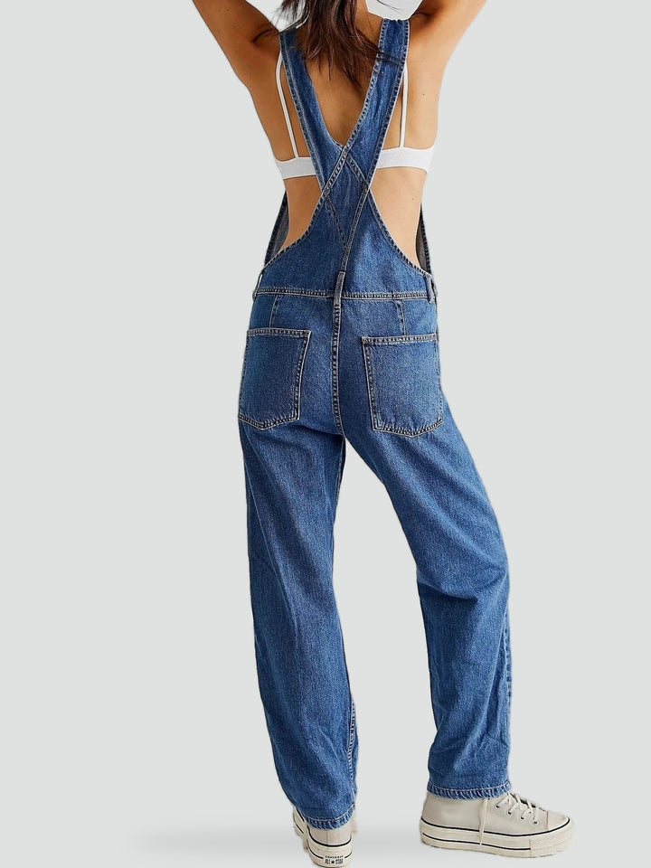 Combinaison en jean pour femme, idéale pour toutes les occasions