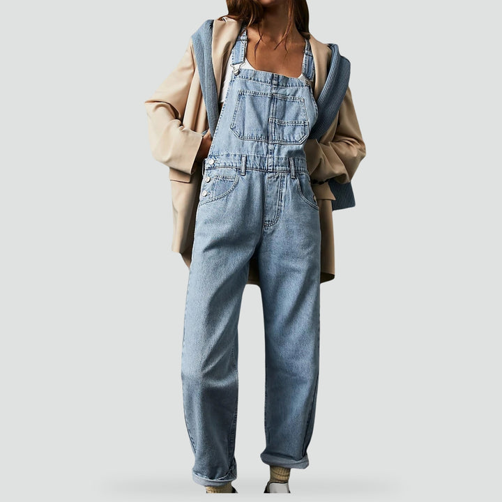 Combinaison en jean pour femme, idéale pour toutes les occasions