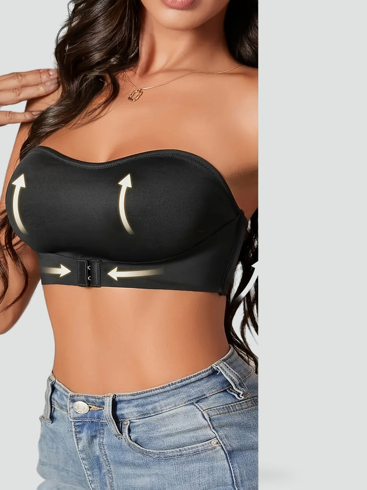 Sportbeha voor dames met antislipband
