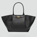 Sac oversize avec fermeture dorée en grande taille